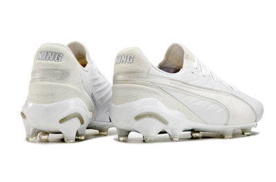 Puma Ultra Ultimate AG Artificial Grass Soccer Cleats - White/Beige