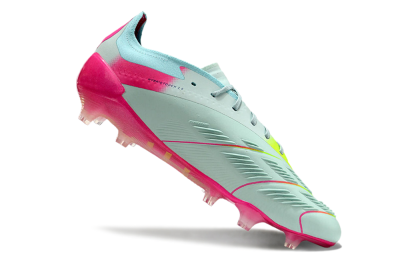 Adidas Predator Elite 24 FG Firm Ground Soccer Cleats - Jade/Purple/Pink