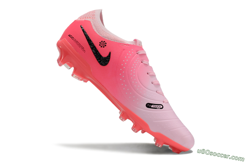 Nike Tiempo Legend 10 Elite AG Artificial Grass Soccer Shoes - Pink Foam/Black 4