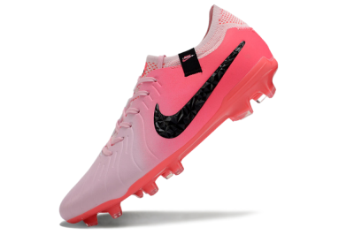 Nike Tiempo Legend 10 Elite AG Artificial Grass Soccer Shoes - Pink Foam/Black