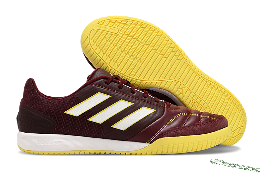 Adidas Top Sala IC Indoor & Futsal Soccer Shoes - Red/White/Yellow 1