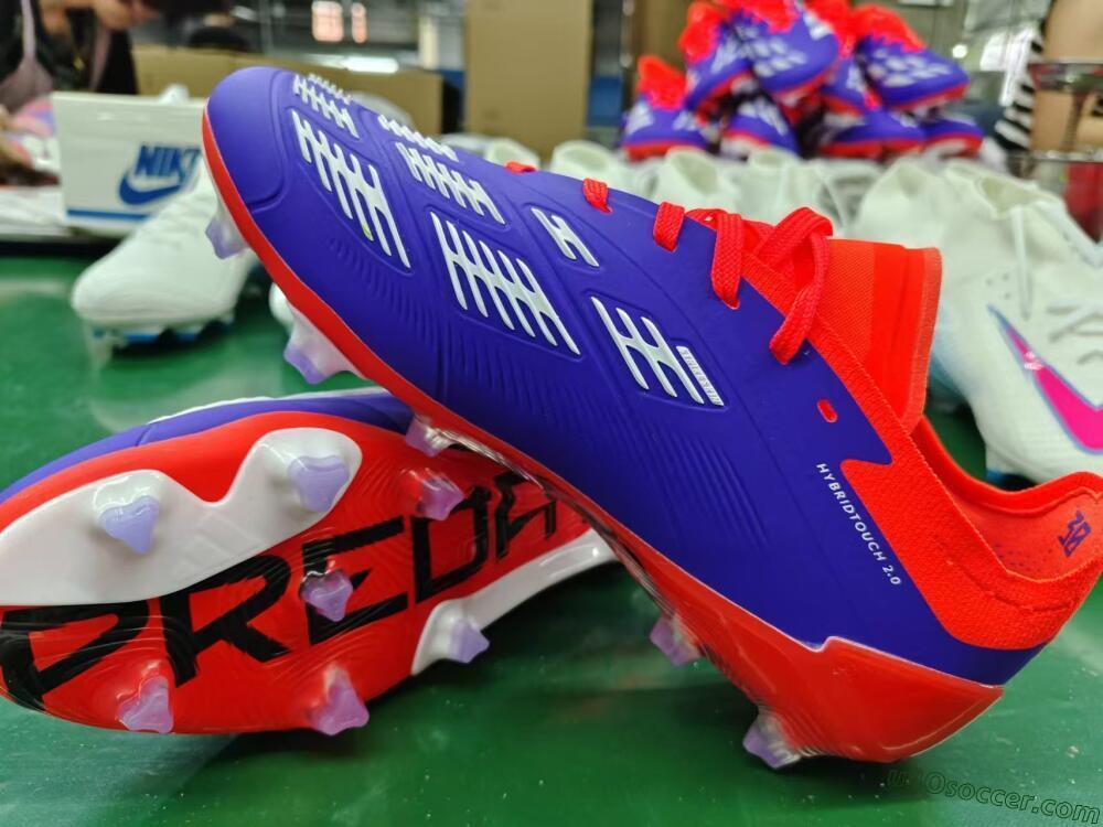 Adidas Predator Elite FG Firm Ground Soccer Cleats - Blue/White/Red
