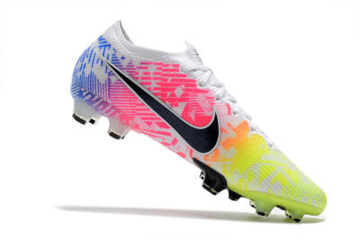 Nike Mercurial Vapor 13 Elite FG Firm Ground Soccer Cleats - Yellow/Pink/Blue
