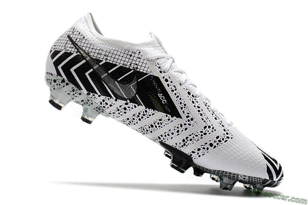 Nike Mercurial Vapor 13 Elite FG Firm Ground Soccer Cleats - Black/White/Blue 7