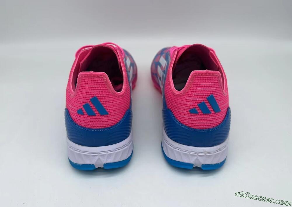 Adidas F50 Elite TF Artificial Turf Soccer Shoes - Blue/Pink/White