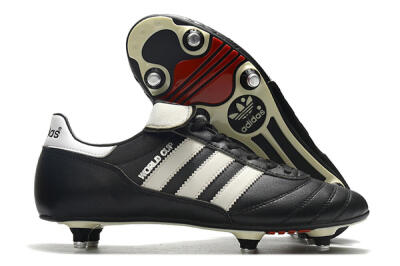 Adidas Copa World Cup SG Soft Ground Soccer Cleats - Black/White/Red