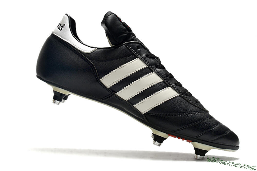 Adidas Copa World Cup SG Soft Ground Soccer Cleats - Black/White/Red 4