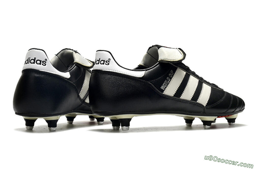 Adidas Copa World Cup SG Soft Ground Soccer Cleats - Black/White/Red 6