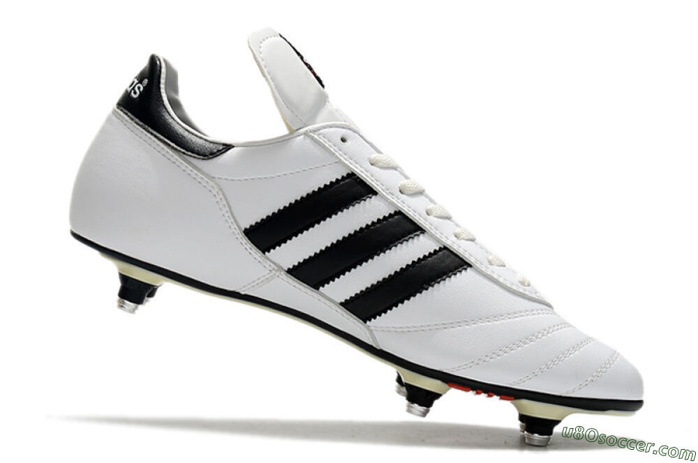 Adidas Copa World Cup SG Soft Ground Soccer Cleats - White/Black/Red 4