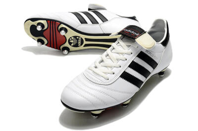 Adidas Copa World Cup SG Soft Ground Soccer Cleats - White/Black/Red