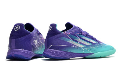 Adidas X Speedflow.1 IC Indoor & Futsal Soccer Shoes - Jade/Purple/White