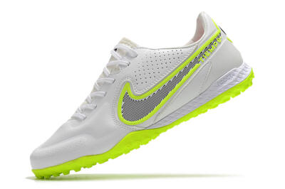 Nike React Tiempo Legend 9 Pro TF Artificial Turf Soccer Shoes - White/Yellow/Black