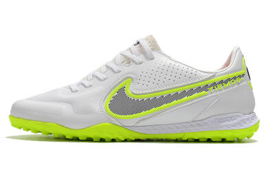 Nike React Tiempo Legend 9 Pro TF Artificial Turf Soccer Shoes - White/Yellow/Black