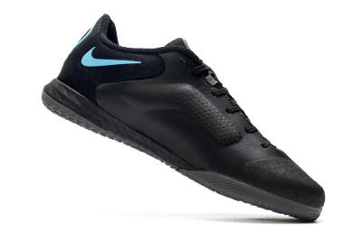 Nike React Tiempo Legend 9 Pro IC Indoor & Futsal Soccer Shoes - Black/Gold/Blue