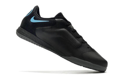 Nike React Tiempo Legend 9 Pro IC Indoor & Futsal Soccer Shoes - Black/Blue