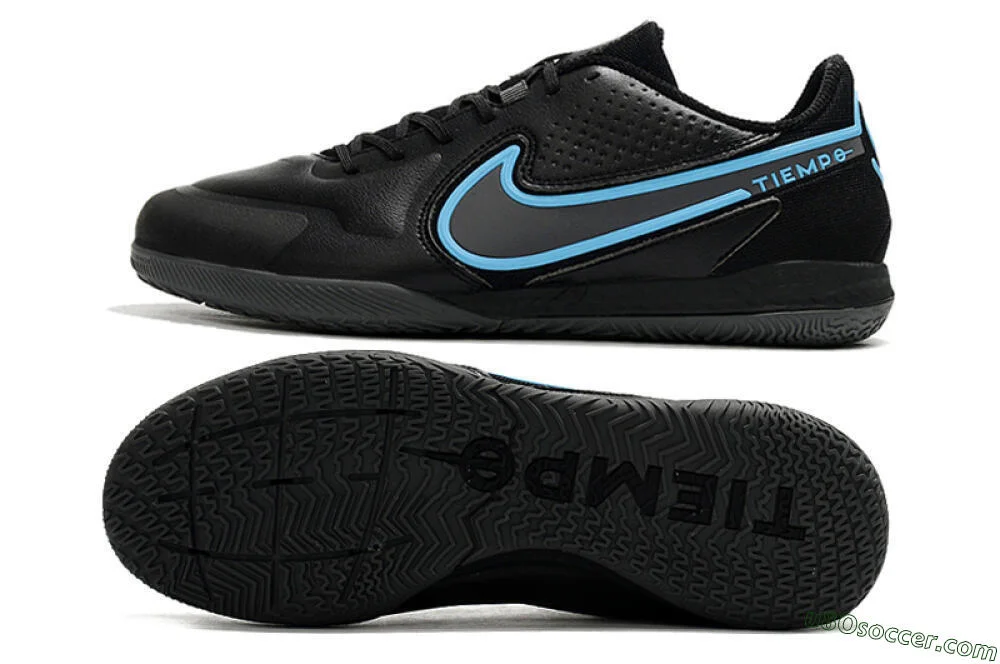 シューズ NIKE TIEMPO LEGEND 9 PRO HG \"Black Blue\" ティエンポ レジェンド 9 プロ HG／サッカーショップKAMO