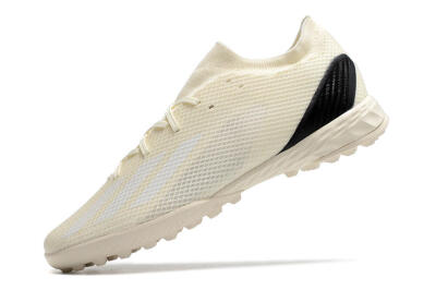 Adidas X Speedportal.3 TF Artificial Turf Soccer Shoes - Beige/White/Black