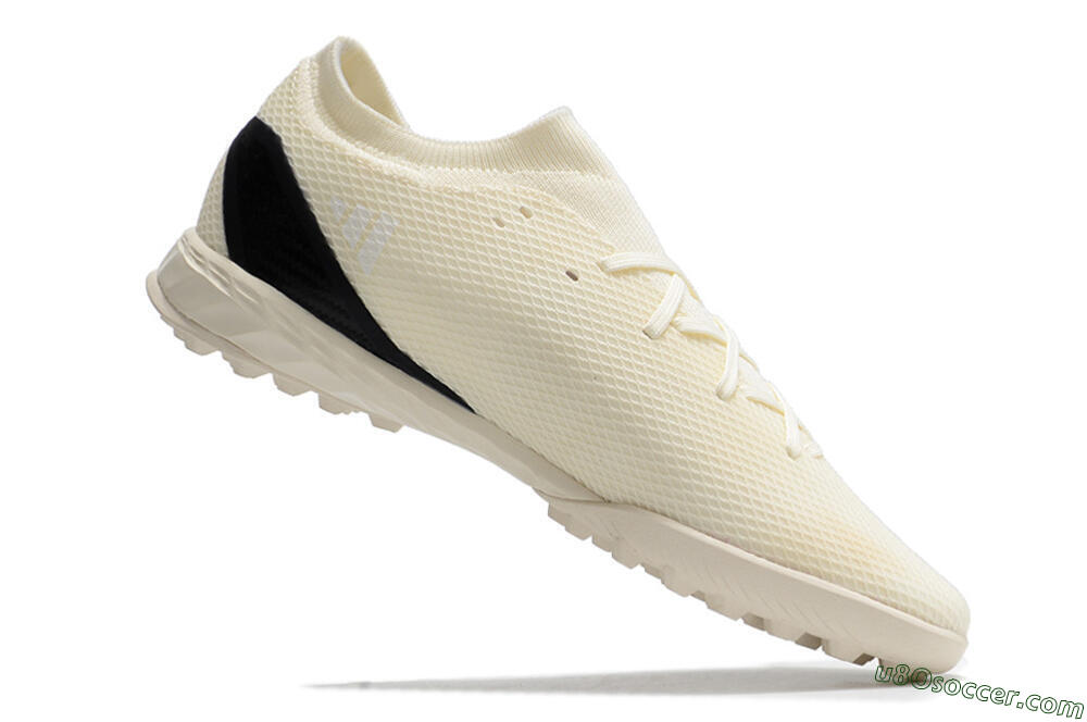 Adidas X Speedportal.3 TF Artificial Turf Soccer Shoes - Beige/White/Black 4