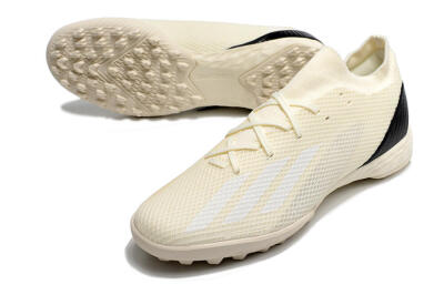 Adidas X Speedportal.3 TF Artificial Turf Soccer Shoes - Beige/White/Black