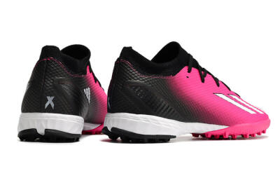 Adidas X Speedportal.3 TF Artificial Turf Soccer Shoes - Pink/White/Black