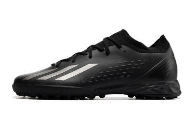 Adidas X Speedportal.3 TF Artificial Turf Soccer Shoes - Black/Silver