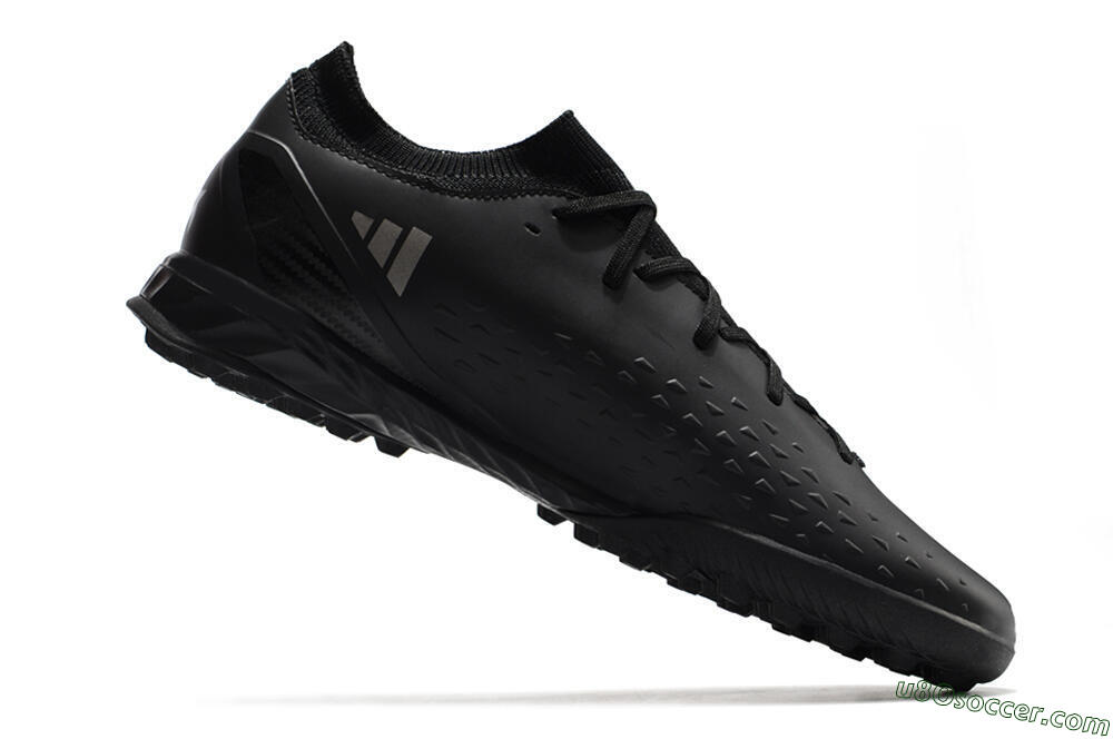 Adidas X Speedportal.3 TF Artificial Turf Soccer Shoes - Black/Silver 4