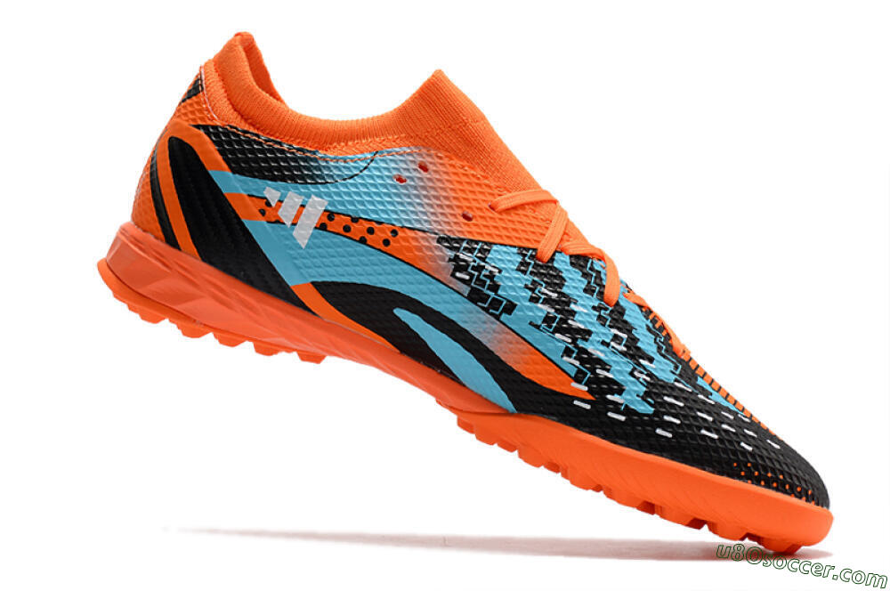 Adidas X Speedportal.3 TF Artificial Turf Soccer Shoes - Red/White/Black/Blue 4