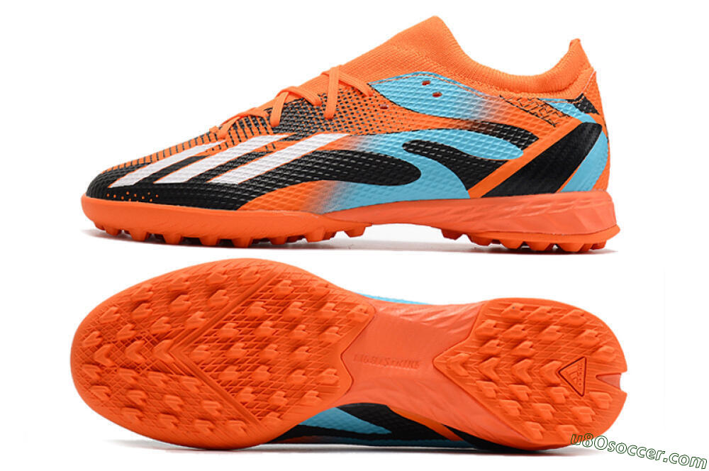 Adidas X Speedportal.3 TF Artificial Turf Soccer Shoes - Red/White/Black/Blue 0