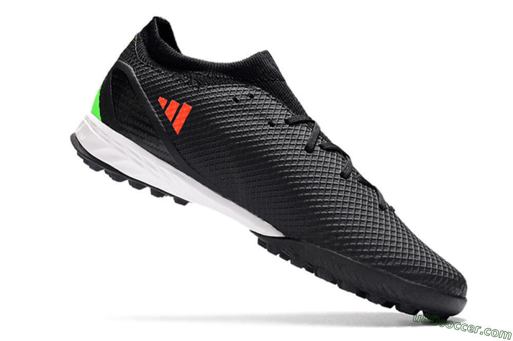 Adidas X Speedportal.3 TF Artificial Turf Soccer Shoes - Black/Red/White 4