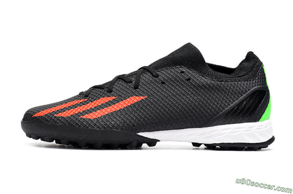 Adidas X Speedportal.3 TF Artificial Turf Soccer Shoes - Black/Red/White 2