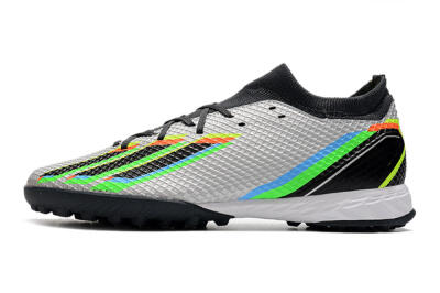 Adidas X Speedportal.3 TF Artificial Turf Soccer Shoes - Silver/Yellow/Black