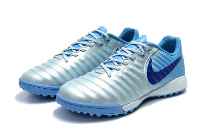 Nike Tiempox Ligera IV TF Artificial Turf Soccer Shoes - Jade/Blue