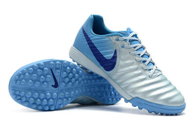 Nike Tiempox Ligera IV TF Artificial Turf Soccer Shoes - Jade/Blue