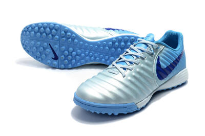 Nike Tiempox Ligera IV TF Artificial Turf Soccer Shoes - Jade/Blue