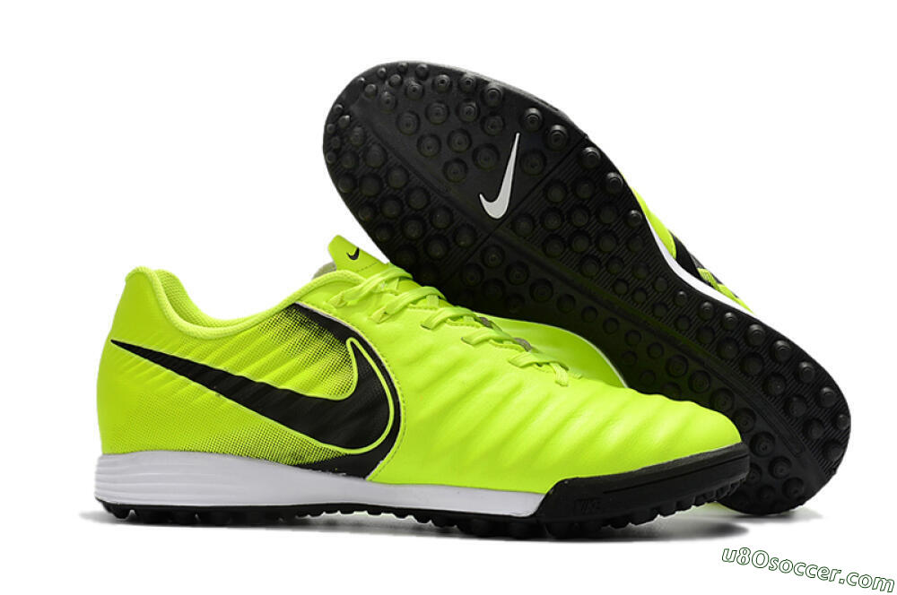 Nike Tiempox Ligera IV TF Artificial Turf Soccer Shoes - Yellow/Black/White 1
