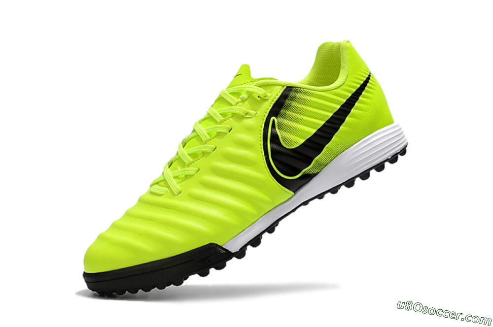 Nike Tiempox Ligera IV TF Artificial Turf Soccer Shoes - Yellow/Black/White 8