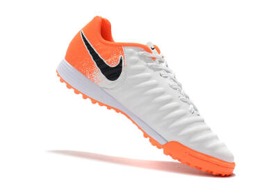Nike Tiempox Ligera IV TF Artificial Turf Soccer Shoes - White/Black/Red