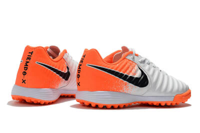 Nike Tiempox Ligera IV TF Artificial Turf Soccer Shoes - White/Black/Red