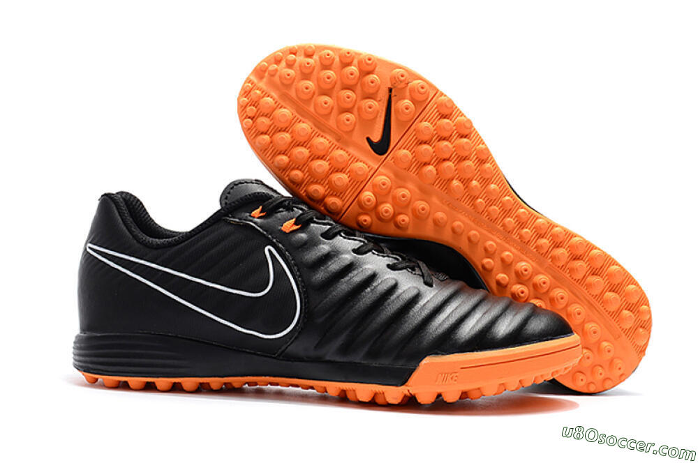 Nike Tiempox Ligera IV TF Artificial Turf Soccer Shoes - Black/White/Red 1