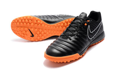 Nike Tiempox Ligera IV TF Artificial Turf Soccer Shoes - Black/White/Red