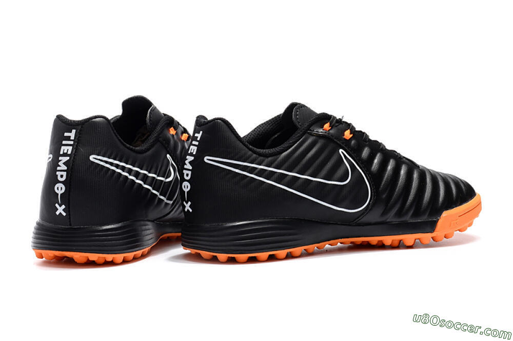Nike Tiempox Ligera IV TF Artificial Turf Soccer Shoes - Black/White/Red 9