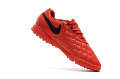 Nike Tiempox Finale 10R TF Artificial Turf Soccer Shoes - Red/Black