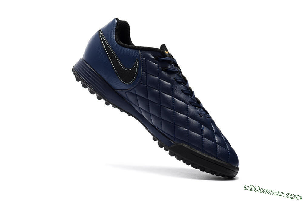 Nike Tiempox Finale 10R TF Artificial Turf Soccer Shoes - Blue/Black/Red 7