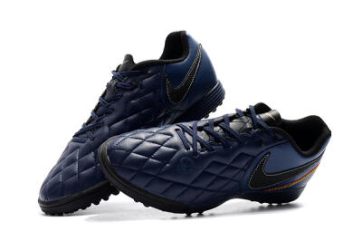 Nike Tiempox Finale 10R TF Artificial Turf Soccer Shoes - Blue/Black/Red