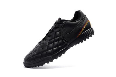 Nike Tiempox Finale 10R TF Artificial Turf Soccer Shoes - Black/Red/Yellow