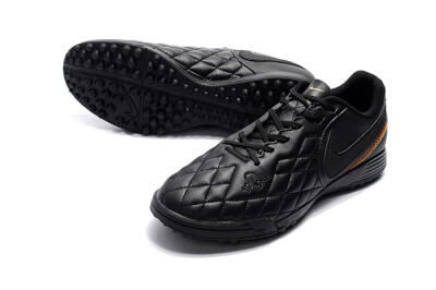 Nike Tiempox Finale 10R TF Artificial Turf Soccer Shoes - Black/Red/Yellow
