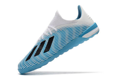 Adidas X 19.1 IC Indoor & Futsal Soccer Shoes - Blue/Black/White