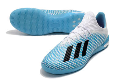 Adidas X 19.1 IC Indoor & Futsal Soccer Shoes - Blue/Black/White