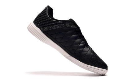 Nike Lunar Gato 2 IC Indoor & Futsal Soccer Shoes - Black/Silver/White