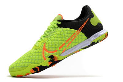 Nike React Gato IC Indoor & Futsal Soccer Shoes - Yellow/Red/Black